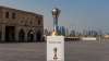 Beker van Club WK wordt getoond in de hoofdstad van Qatar