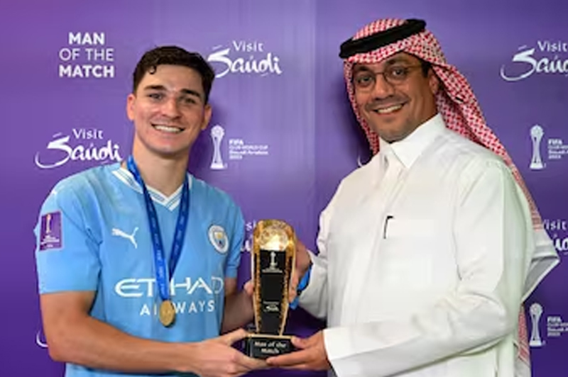 Player of the Match 2023: Julián Álvarez van Manchester City