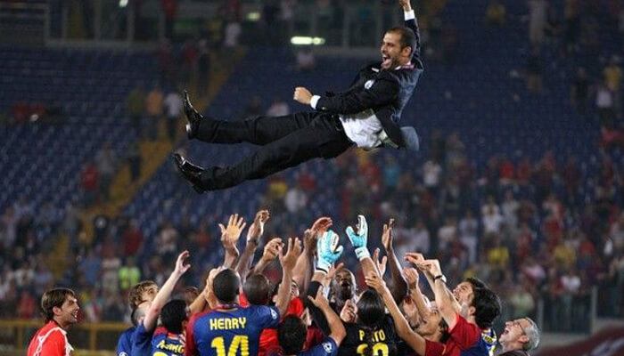 Pep Guardiola wint het WK voor clubs voor de derde keer (2013)