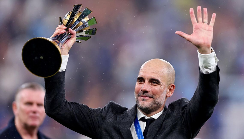 Josep Guardiola wint het WK voor clubs voor de vierde keer in 2023